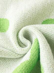 Calvaya Plus Floral Pattern Drop Shoulder Sweater Knit Pullover Fall Winter Outfit