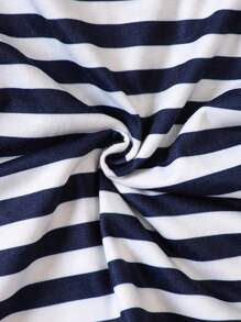 Baby Boy 3pcs Striped & Star Print Tank Top - Blue - View 8