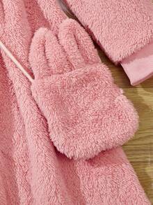 SHEIN 女童（大）洋裝 - 珊瑚粉 - 查看 4