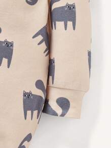 Cozy Pixies Newborn Baby Boy 2pcs Cartoon Graphic Zip Through Jumpsuit