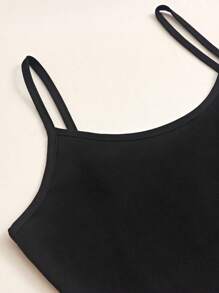 Cami Top & Plaid Print Bow Front Shorts & Pants PJ Set / Pajama Set Bow Tie - Multicolor - View 5