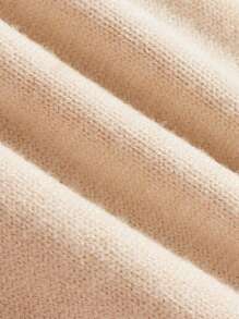 Baby Girl Cartoon Pattern Knit Jumpsuit - Multicolor - View 5