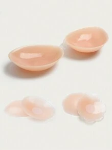Cobertor de pezón de silicona, almohadillas para senos