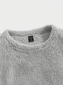 GENTILAND Nam Dệt kim Giải trí Sang trọng Áo nỉ - Màu xanh hải quân - Xem 3