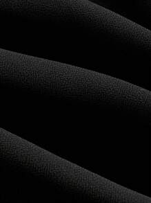 SHEIN MOD Solid Ruffle Hem Skirt