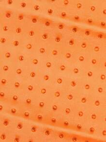 SHUZIA Rhinestone Pointy Toe Stiletto Heel Boots - Orange - View 6