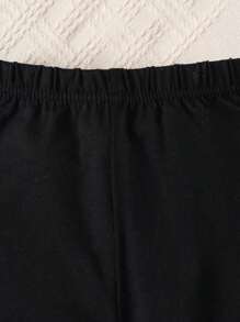 SHEIN Bộ Bé gái Con số In hoa Báo Giải trí - Nhiều màu - Xem 7