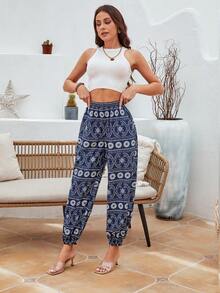 Quần nữ - Màu xanh lam - Xem 6