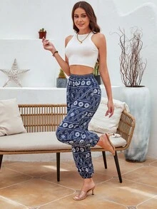 Quần nữ - Màu xanh lam - Xem 5
