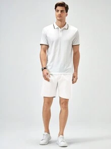 Manfinity VCAY Men Solid Slant Pocket Shorts