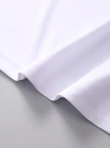 INAWLY Plus Heart Print Tee - White - View 3