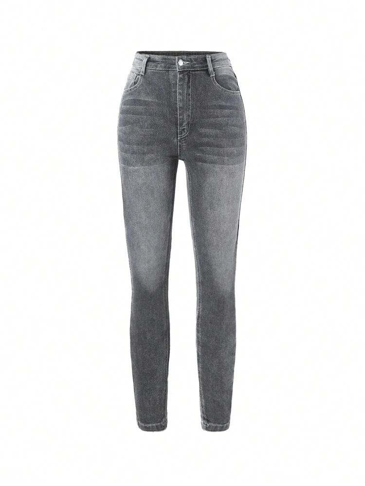 Teen Girl Slant Pocket Jeans