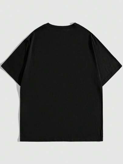 Goth Homme T-shirt slogan & Imprimé Ange