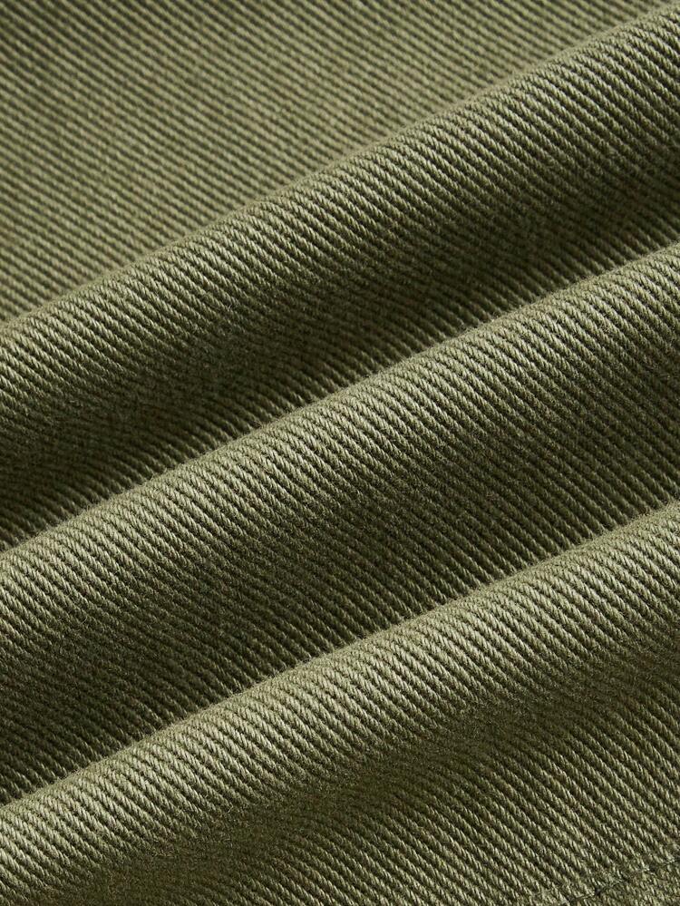 Flap Pocket Jacket & Skirt Without Belt