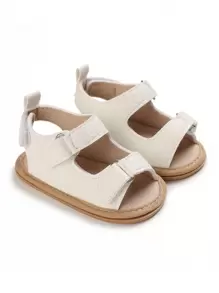 夏天男孩防滑涼鞋和拖鞋適用於嬰幼兒和 - 白色 - 查看 3