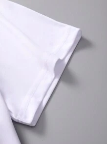 INAWLY Plus Heart Print Tee - White - View 4