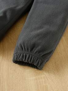 男小童恐龍印花插肩袖衛衣和衛褲 - 彩色 - 查看 5