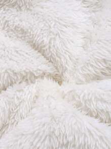 SHEIN 男嬰3D耳朵設計連帽拉鍊連身褲 - 軍綠色 - 查看 7