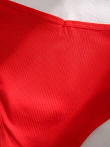 5pack Letter Patched Detail Brief - Multicolor - View 3