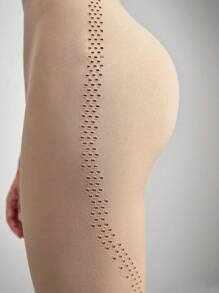 In My Nature Solid Criss Cross Back Tank Bodysuit - Khaki - View 8