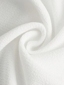 Thiếu niên cô gái Chất rắn Áo sơ mi & Cami quần áo nịt rộng cho đùi - Đen và trắng - Xem 7