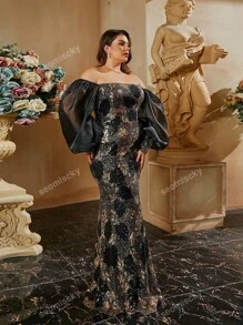 Damskie suknie plus size na bal i wieczorowe