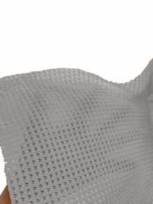 SHEIN VCAY Solid Split Thigh Cami Dress - Grey - View 7