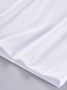 Nam 3pcs Chất rắn Vòng cổ Áo ba lỗ - Nhiều màu - Xem 3