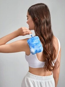 In My Nature 紮染翻蓋口袋落肩袖夾克