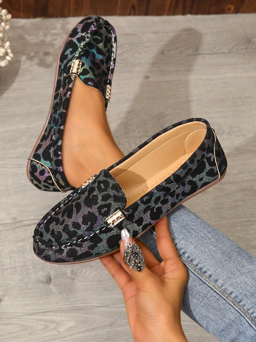 Women's Spring/autumn Fashionable Comfortable Flat Shoes For Daily Casual Wear - Multicolor - View 1