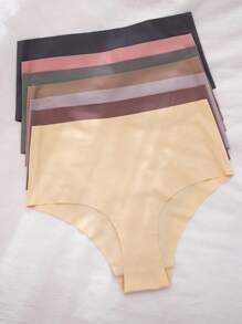 7件高腰無痕內褲套裝 - 彩色 - 查看 4