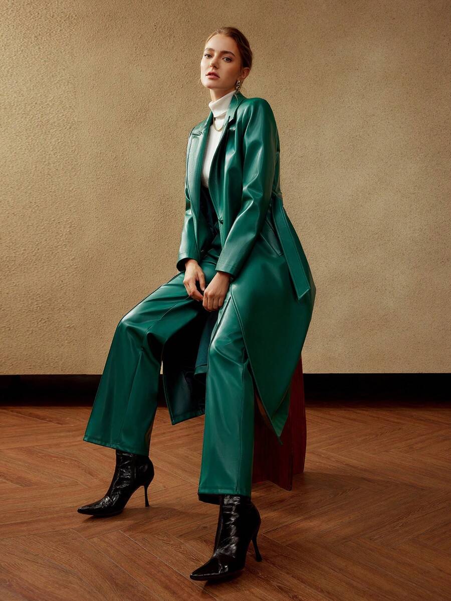 MOTF PREMIUM ÁO KHOÁC DA DA DÂY THÉP