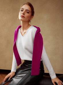 MOTF PREMIUM 100% PURE CASHMERE SWEATER - Beige - View 2