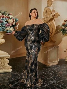 Damskie suknie plus size na bal i wieczorowe