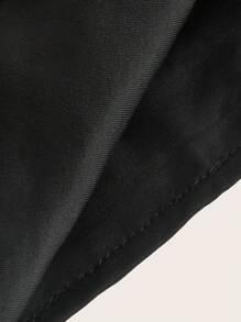 SHEIN ICON Top tubo crop con lentejuelas - Negro - Ver 3