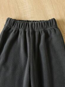 男小童恐龍印花插肩袖衛衣和衛褲 - 彩色 - 查看 7