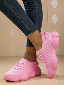 Women's Comfortable Shoes - Pink - View 5