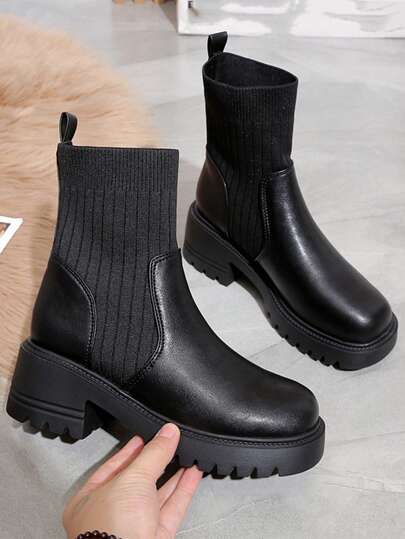 Fall/Winter 2025 Women's Fashion Boots Fashion Match Jeans Perfect With Jeans