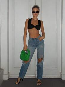 SHEIN X PERLA SHEIN ICON Top tank crop unicolor