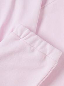 RueChic Tween Girl Solid Pullover & Leggings - Baby Pink - View 4