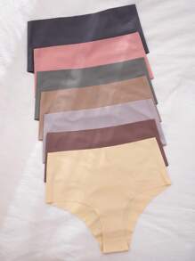 7件高腰無痕內褲套裝 - 彩色 - 查看 3