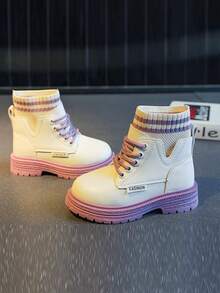 Botas de niños - Beis - Ver 3