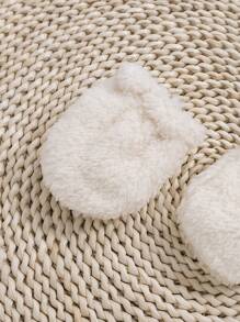 SHEIN 男嬰3D耳朵設計連帽拉鍊連身褲 - 軍綠色 - 查看 6