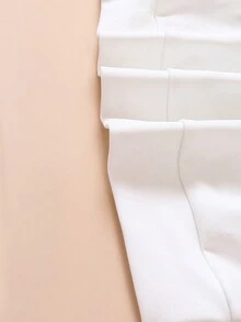 SHEIN 女小童汽車和字母圖案衛衣和褲子 - 綠色 - 查看 5