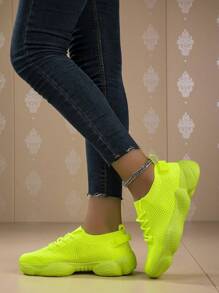 女性舒服的鞋 - 黃色 - 查看 3