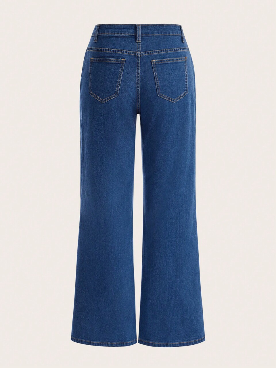 Lace Up Front Flare Leg Jeans