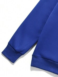 Áo nỉ Nam Lễ Các Thánh Giải trí - Xanh đậm - Xem 3