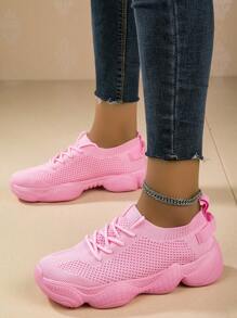 Women's Comfortable Shoes - Pink - View 4