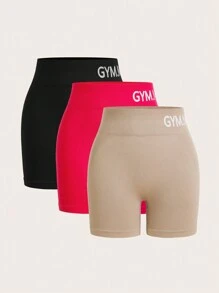 Quần Shorts Thể thao Nữ Xù Lá thư - Nhiều màu - Xem 1