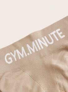 Quần Shorts Thể thao Nữ Xù Lá thư - Nhiều màu - Xem 10